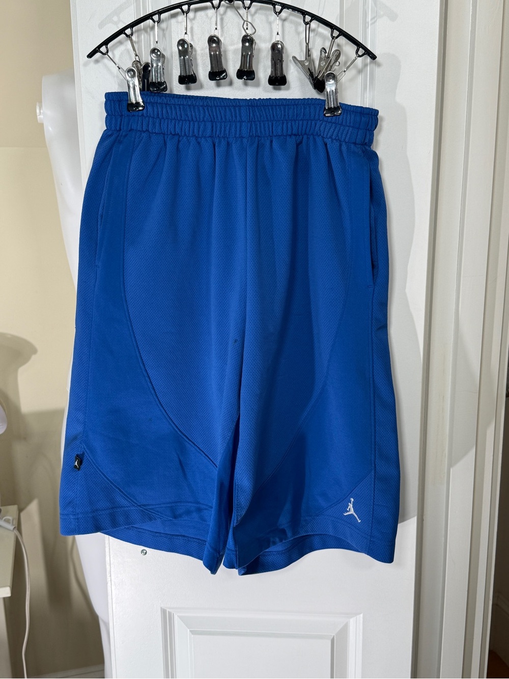 Jordan Jumpman Men’s M Royal Blue Mesh Basketball Shorts 🏀🔥